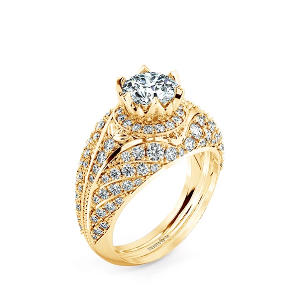 Nhẫn đính hôn Royal design NCH9914 4